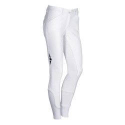 Harry's Horse rijbroek Milano Full Grip, Wit-Navy