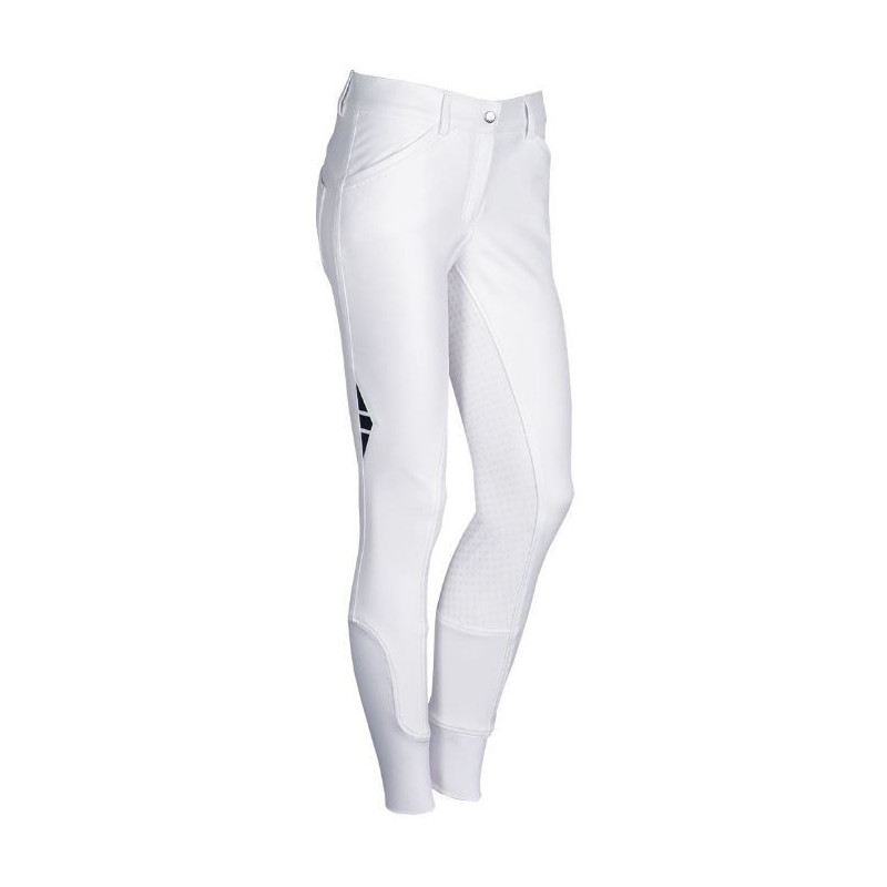 Harry's Horse rijbroek Milano Full Grip, Wit-Navy