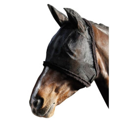 Harry's Horse vliegenmasker met oren, Zwart
