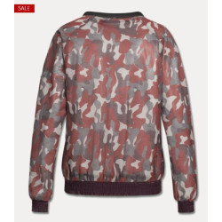 copy of Elt 2-zijdig draagbare Blouson Jane, Smaragd (Effen/Camouflage)