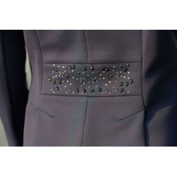 Cavallino Marino wedstrijdjasje Rimini m bling, Zwart