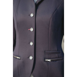 Cavallino Marino wedstrijdjasje Rimini m bling, Zwart