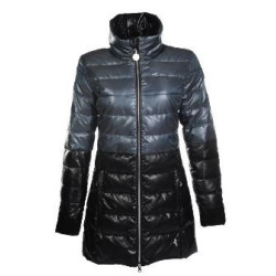 HKM gewatteerde Arctic Nylon jas, grijs/zwart