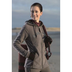 Cavallino Marino fleecevest Velluto, grijs (meer taupe)