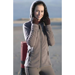 Cavallino Marino fleecevest Velluto, grijs (meer taupe)