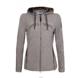 Cavallino Marino fleecevest Velluto, grijs (meer taupe)