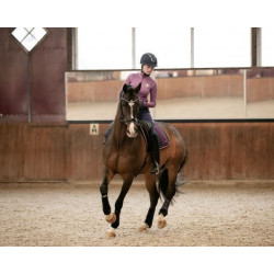 HKM shirt Morello m lange mouw, Framboos