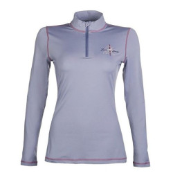 HKM Shirt Morello M Lange Mouw, Lavendel