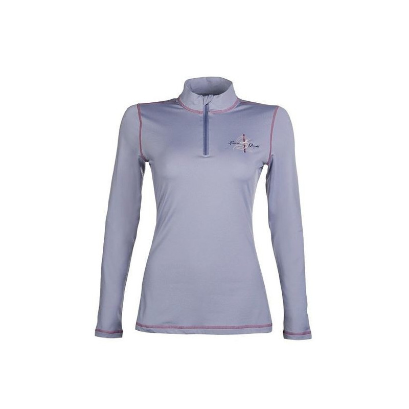 HKM Shirt Morello M Lange Mouw, Lavendel