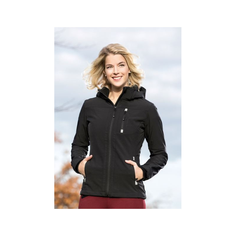 HKM Softshelljack Sport Dames, Donkerblauw