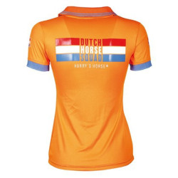 Harry's Horse Poloshirt Dutch Orange, Vibrant Orange