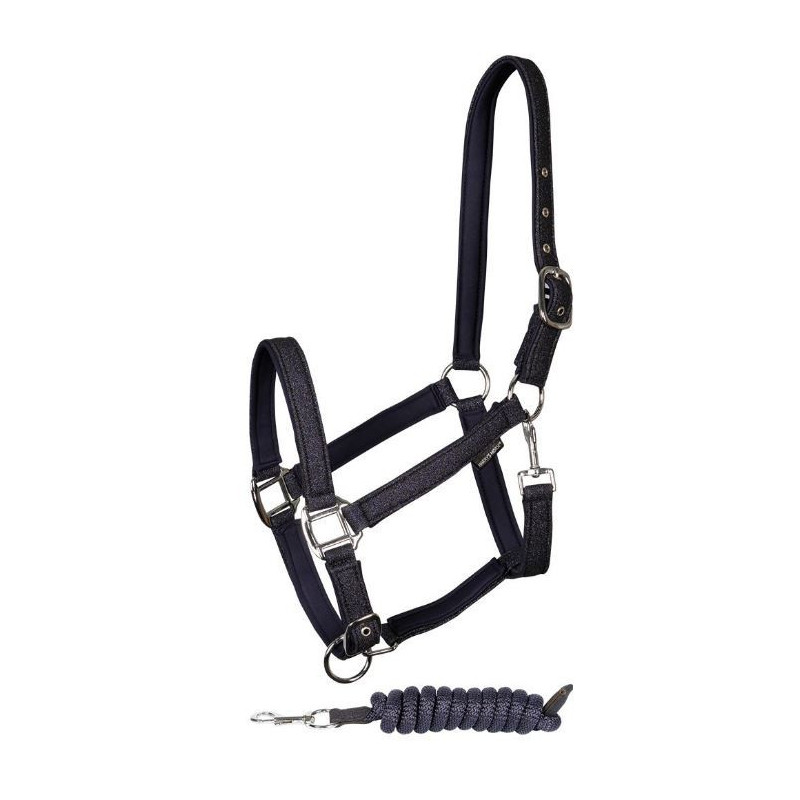 Harry's Horse halsterset Glitter, Navy