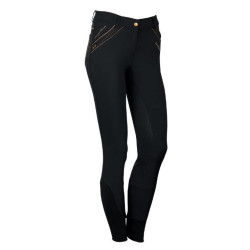 Harry's Horse rijbroek Tallinn Full Grip, Jet Black