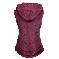 Lauria Garrelli bodywarmer Scotland, Wijnrood