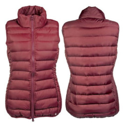 HKM bodywarmer Frosty, Wijnrood