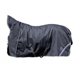 HKM 0gr Highnekdeken Innsbruck m gladde voering en warmtemeter, Zwart