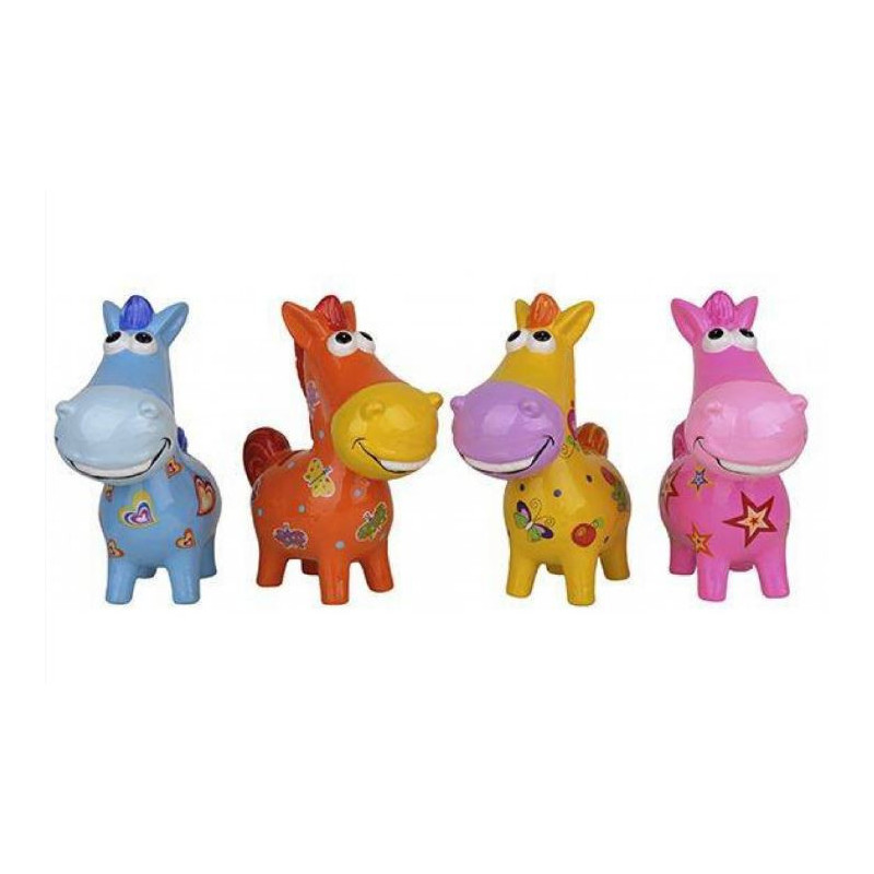 HKM Spaarpot Funny staand, 14cm, versch. kleuren