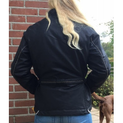 Stoer HKM dames rijjack Valador, Zwart