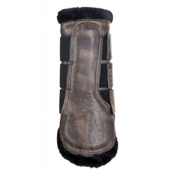 HKM beenbeschermers Comfort Illinois Style, Donkerbruin