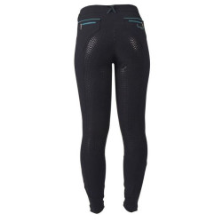 Red Horse rijbroek Zelda, siliconen full seat, nachtblauw