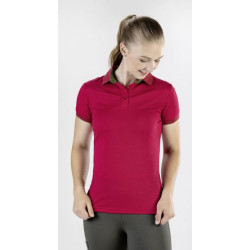 HKM dames poloshirt Classico, Cranberry