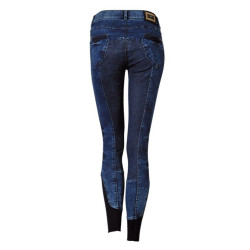 Harry's Horse Rijbroek Denim Crete Full Grip, Ebony