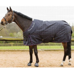 Lauria Garrelli 300gr Outdoordeken Milano, grijs geruit