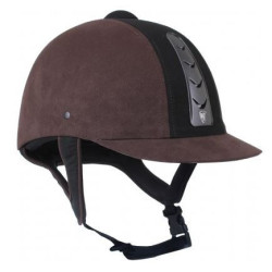 Horka Hawk Leer veiligheidscap, Bruin/Zwart