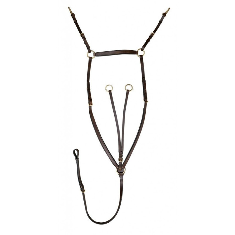 HKM Leren Borsttuig Ruby, Bruin