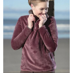 Cavallino Marino fluffy trui Velluto, Burgundy