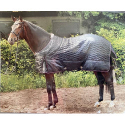 Lauria Garrelli 300gr staldeken Milano, Donkergrijs