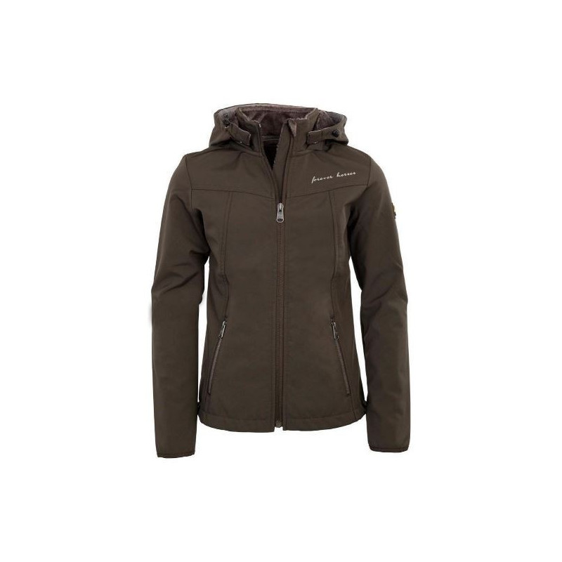 BR softshell jas Neo child, dark forest