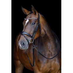 HKM hoofdstel Melinda, zwart