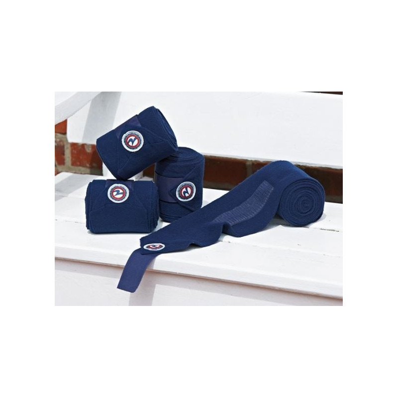 Busse Jubileum Bandages, Fleece, Donkerblauw, 3.5m