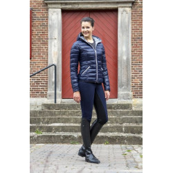 HKM donsjas Ella Shine, donkerblauw