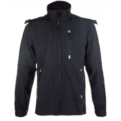 HKM Softshell jack Sport Heren, Zwart
