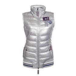 HKM Pro Team bodywarmer Performance, Zilver