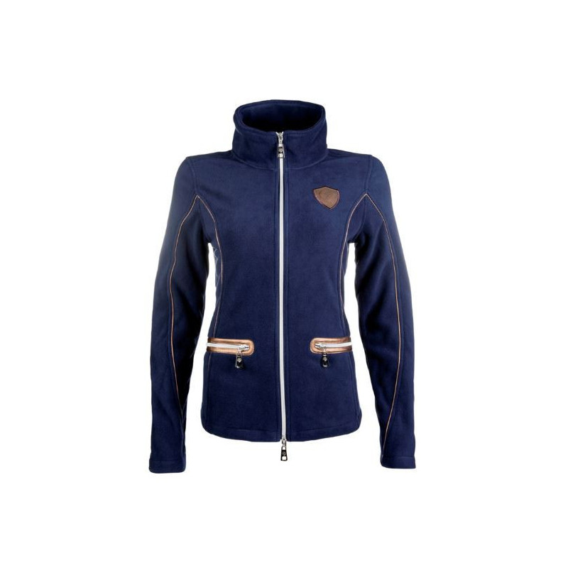 copy of Lauria Garrelli fleecejas Moena, paars