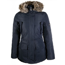 HKM Waterdichte Winterregenjas Classic-Style, Donkerblauw