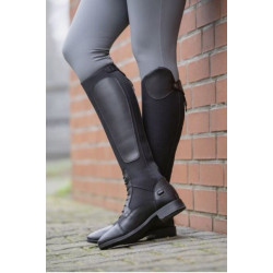 HKM Rijlaarzen Syntex Standaard, Kuitmaat S, Zwart