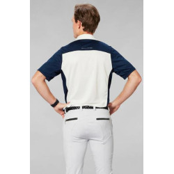Mountain Horse Scott Men's Tech Top, Wit/Navy
