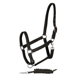 Harry's Horse Halsterset Glitter, Zwart