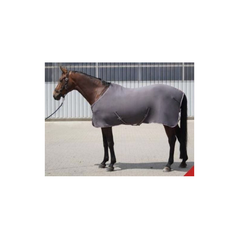 Busse Zweetdeken JERSEY, Grijs/roze