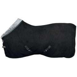 Fleecedeken Furby, set m halster+lijn, Zwart