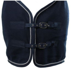 Horka WOLLEN Statie Deken m Tres, Dblauw