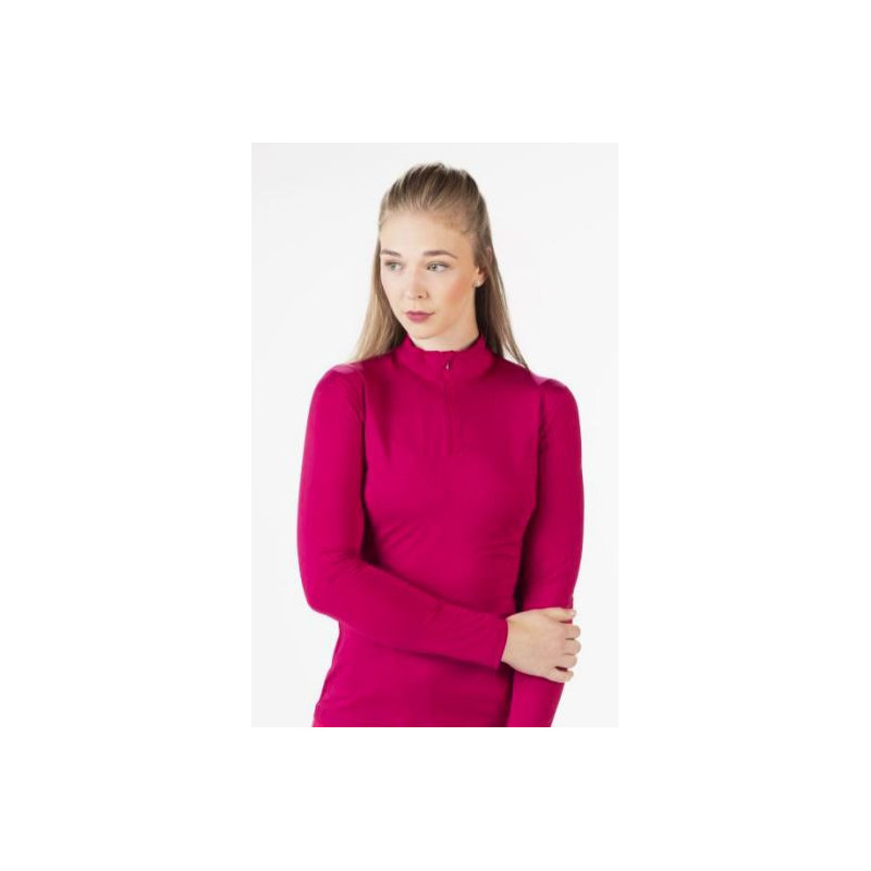 HKM wedstrijdshirt Summer Milano, Veenbessenrood