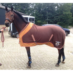 Horka zweetdeken Grizzly, twotone bruin