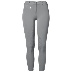 Mountain Horse rijbroek Trinity HF, siliconen full seat, Lichtgrijs