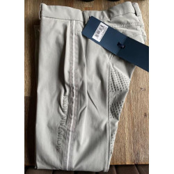 Mountain Horse rijbroek Trinity HF, siliconen full seat, Lichtgrijs