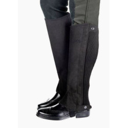 HKM amara suedine chaps, Zwart